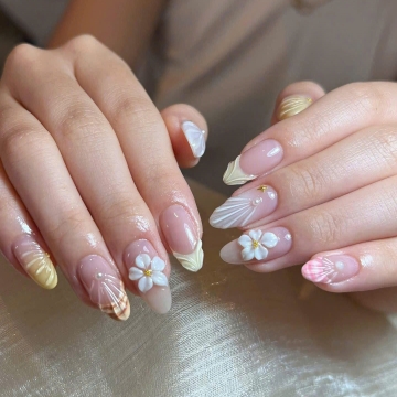 nail ngọt ngào trong trẻo